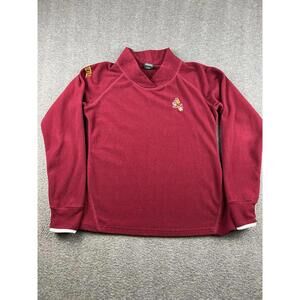 Pro‎ Edge Mens Size Medium Burgundy Fleece Jacket